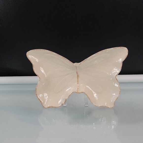 Vintage Ceramic Butterfly Trinket Dish - Picture 1 of 9